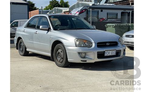 12/2003 Subaru Impreza GX (awd) - Lot 1414468 | CARBIDS