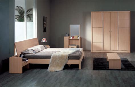 MDF Furniture (8603) - China Bed and Wardrobe