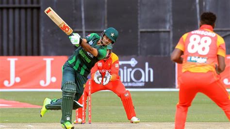 Fakhar Zaman double century vs Zimbabwe - Caught At Point