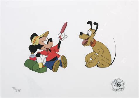 Attempted Bloggery: Mickey Mouse 50th Anniversary Commemorative Cel ...