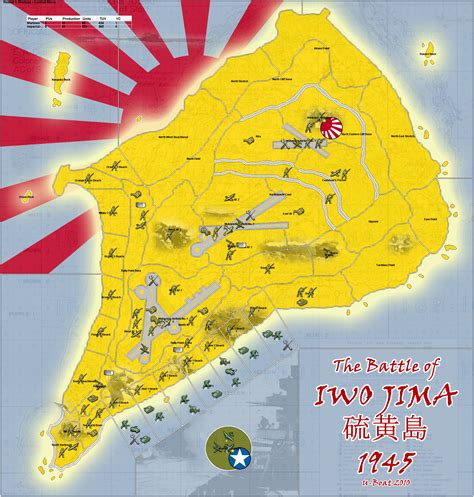 Iwo Jima Map