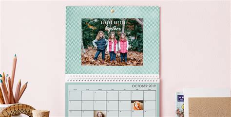 Photo Calendar: Personalised Desk & Wall Calendars | Snapfish UK