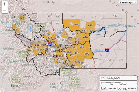 Montana Elk Hunting Maps