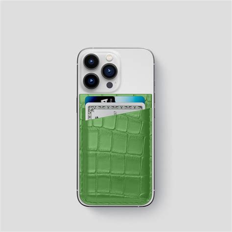 MagSafe Wallet For iPhone 15 Pro In Alligator – Labodet