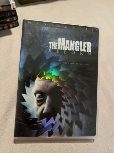 The Mangler Reborn (DVD, 2005) Widescreen Erik Gardner Aimee Brooks ...