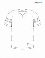 Football Jersey Coloring Page Download Printable PDF  Templateroller sketch template