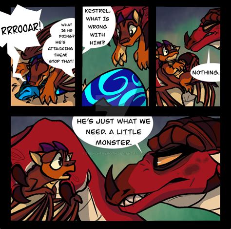 Wings of Fire Graphic Novel panel redraw by FrenchFryMoth on DeviantArt