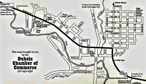 Town Map | Destination Dubois