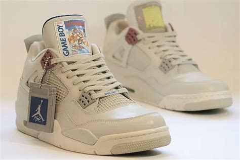 Check Out These Nike Air Jordan 4 Game Boy-Themed Customs