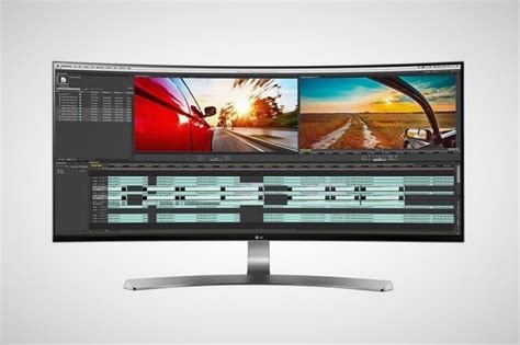 LG Thunderbolt Curved LED Monitor | Men's Gear