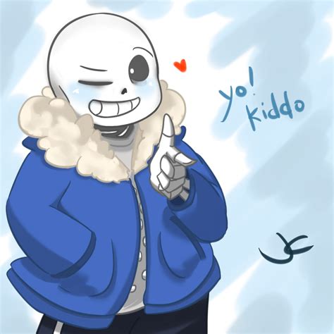 Undertale Sans (Fan Art) by Caguiat233 on DeviantArt