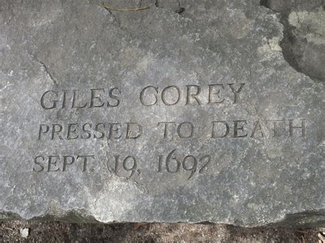 Giles Corey, Pressed to Death, Sept. 19, 1692 - Salem Witc… | Flickr