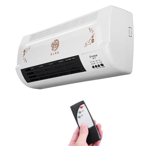 220v electric wall mounted heater bathroom heating air conditionin with remote controller Sale ...