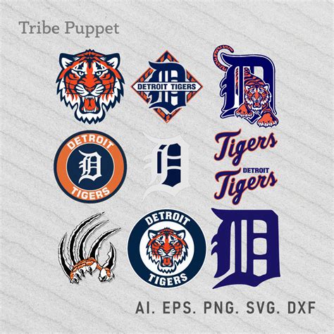 Detroit Tigers Logo Svg - MasterBundles