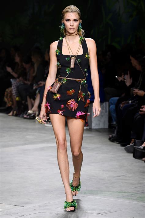 KENDALL JENNER at Versace Runway Show at Milan Fashion Week 09/20/2019 ...