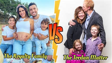 Jordan Matter Family vs The Royalty Family From Youngest To Oldest 2023 - YouTube