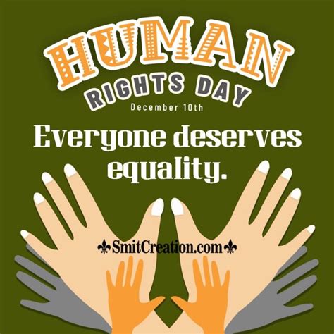 Slogan On Human Rights Day - SmitCreation.com