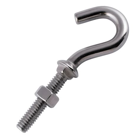 Threaded hook | stainless steel | steelgear