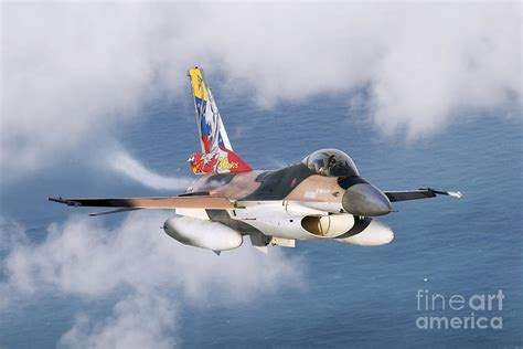 A Venezuelan Air Force F-16a Flying Photograph by Daniele Faccioli | Fine Art America