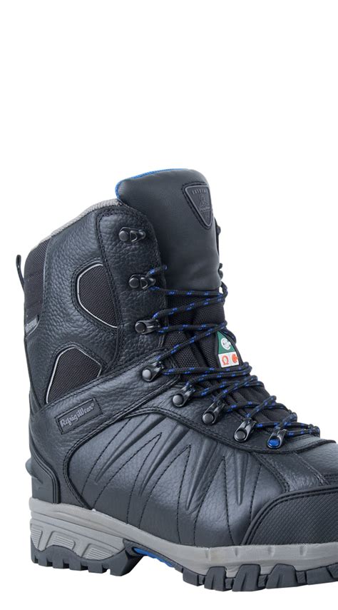 RefrigiWear - RefrigiWear Mens Extreme Insulated Waterproof 8-Inch Leather Freezer Work Boots ...