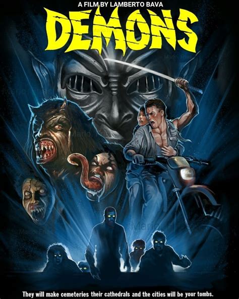 Movie Poster Art, Movie Art, Demons 2, Night Of The Demons, Vampires ...