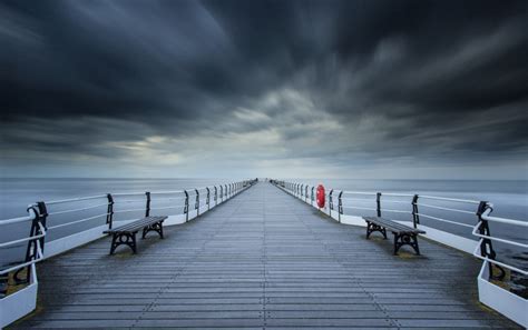 Saltburn Pier - Northern Landscapes by Steven Iceton