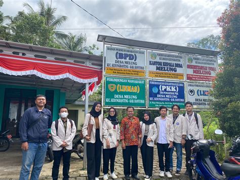 Penyambutan Peserta KKL dari Universitas Amikom Purwokerto - MelungDesa Melung | Kab. Kab. Banyumas