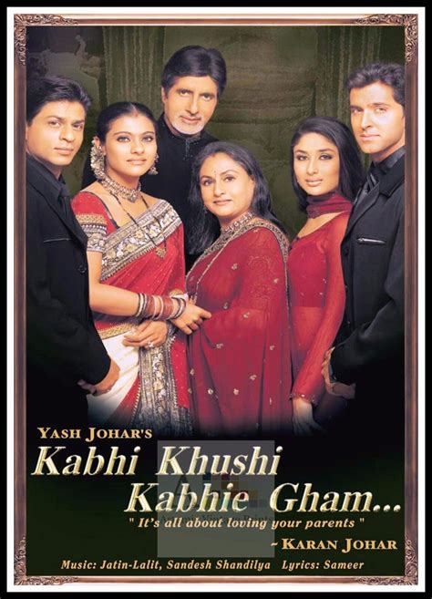 Kabhi Khushi Kabhie Gham Movie Poster A1 A2 A3 | eBay