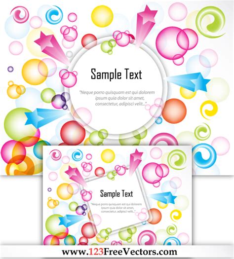 Free Colorful Text Box Graphics by 123freevectors on DeviantArt