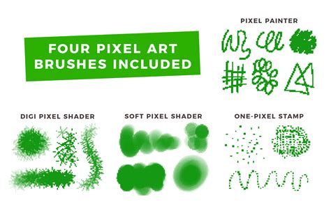 FREE Pixel Art for Procreate Brush Set • Bardot Brush