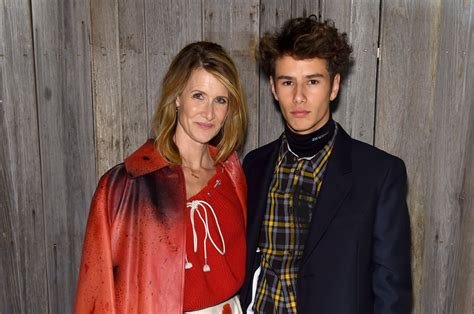 Laura Dern and Son Ellery Harper at Calvin Klein Show 2018 | POPSUGAR ...