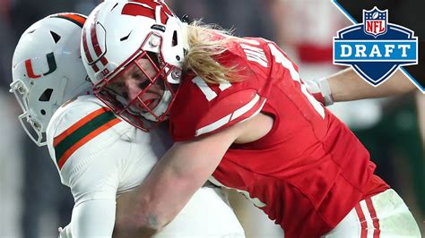 2019 NFL Draft: Wisconsin LB Andrew Van Ginkel Highlights | B1G ...