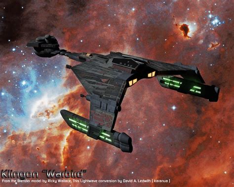 Klingon 'warbird' by karanua on DeviantArt