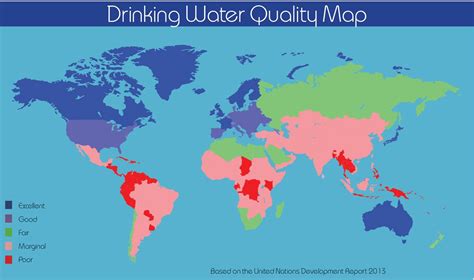 Water Pollution World Map