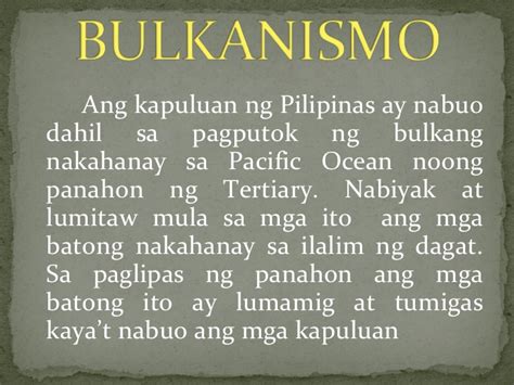 teoryang bulkanismo - philippin news collections