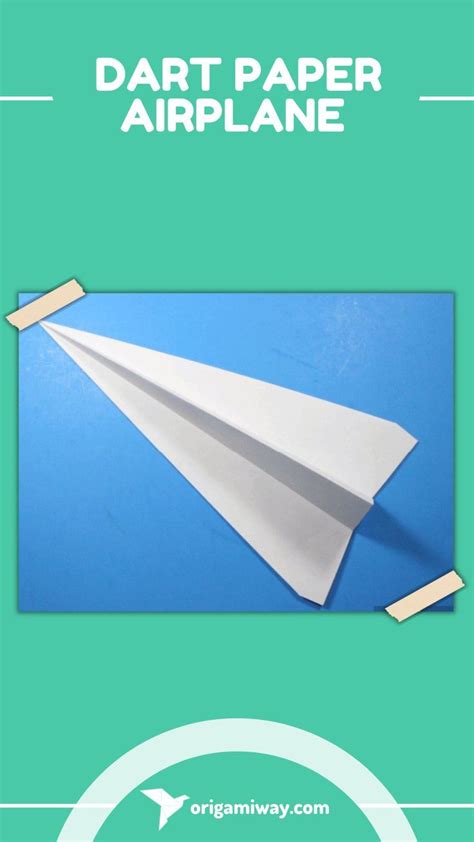 Basic dart paper airplane tutorial step by step – Artofit