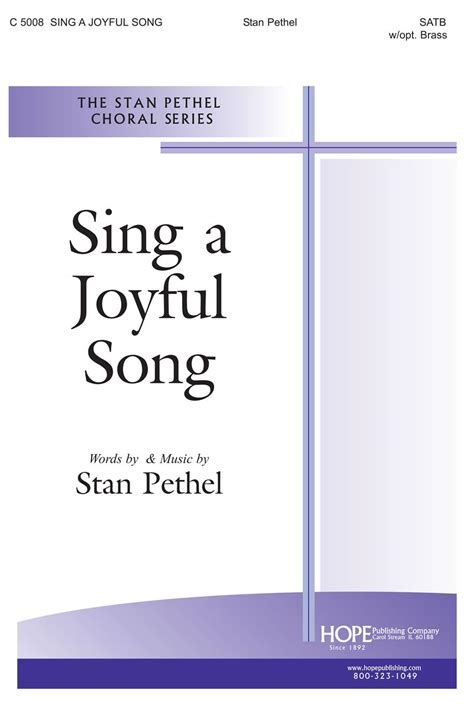 SING A JOYFUL-SP-SATB - Hope Publishing Company