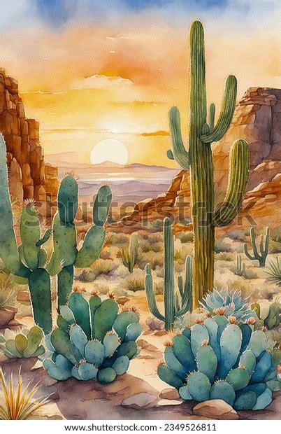 Arid Landscape Artwork: Over 196 Royalty-Free Licensable Stock ...