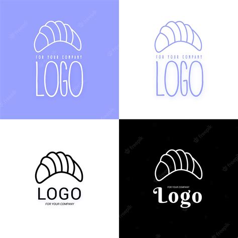 Premium Vector | Croissant logotype bakery logo croissant icon for web ...