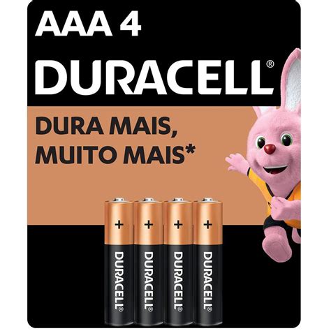 Pilha Alcalina Duracell Palito AAA