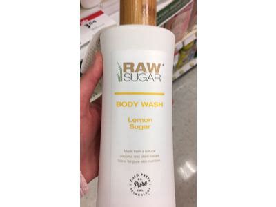 Raw Sugar Lemon Sugar Natural Body Wash, 25oz Ingredients and Reviews