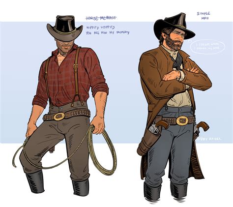 Arthur Morgan Outfits #2 by MisterEl on Newgrounds