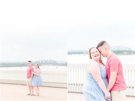 Louisville Waterfront Park | Dani + Gene | Courtney Carney Photography