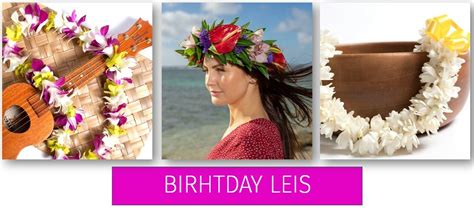 BIRTHDAY LEIS