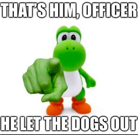 That's Him Officer. He Let the Dogs Out | Who Let the Dogs Out? | Know Your Meme