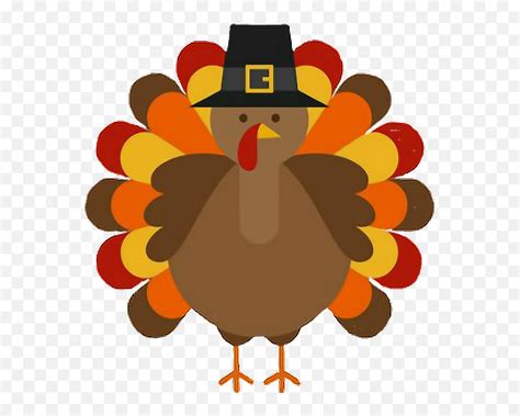 Thanksgiving Turkey Pilgrim - Turkey Thanksgiving Thank You Emoji ...