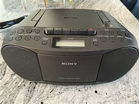 Sony CFD-S70 CD Player, Cassette, AM/FM Radio | Reverb