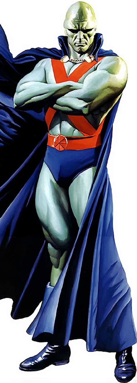 Martian Manhunter - JLA - DC Comics - J'onn J'ozz - Writeups.org