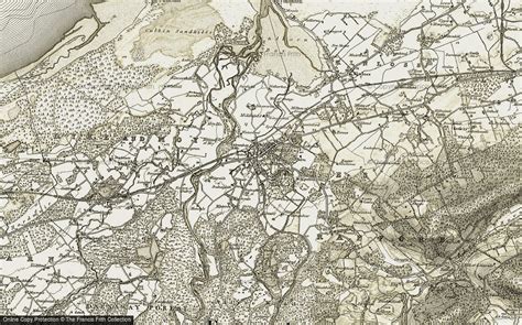 Historic Ordnance Survey Map of Forres, 1910-1911