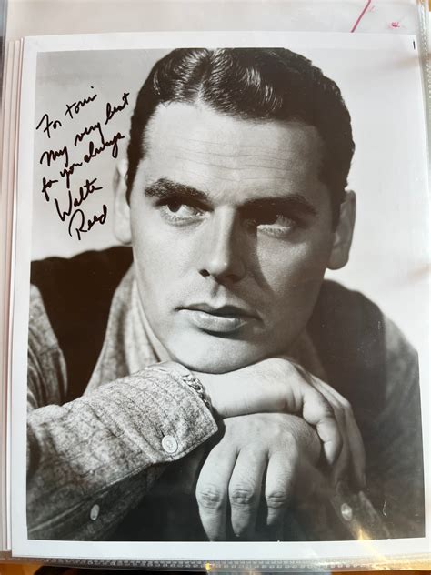 WALTER REED, actor, autograph – Williamsburg Nostalgia Fest